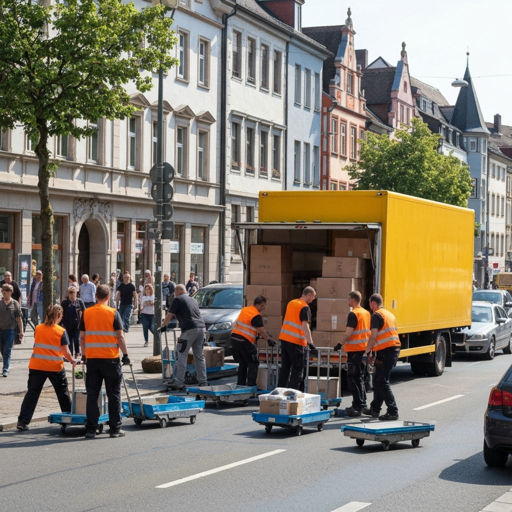 Professioneller Umzug in Berlin
